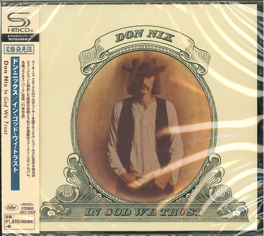 Don Nix - In God We Trust - Japan  SHM-CD
