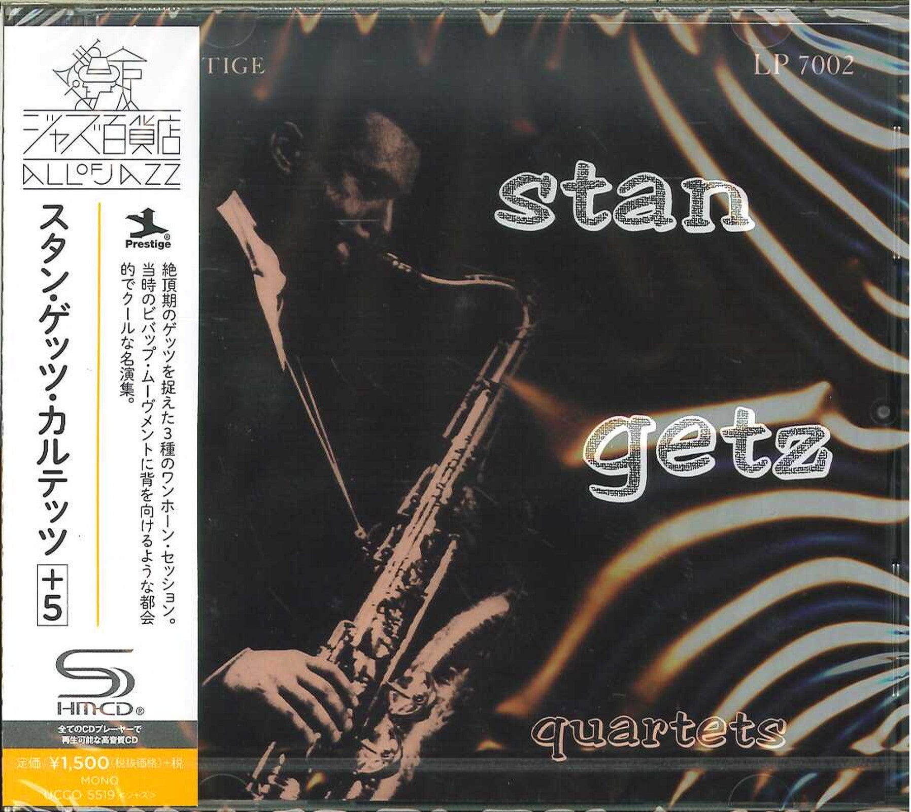 Stan　SHM-CD　CDs　Japan　–　Track　Stan　Quartets　Bonus　Getz　Getz　Store　Vinyl　Japan