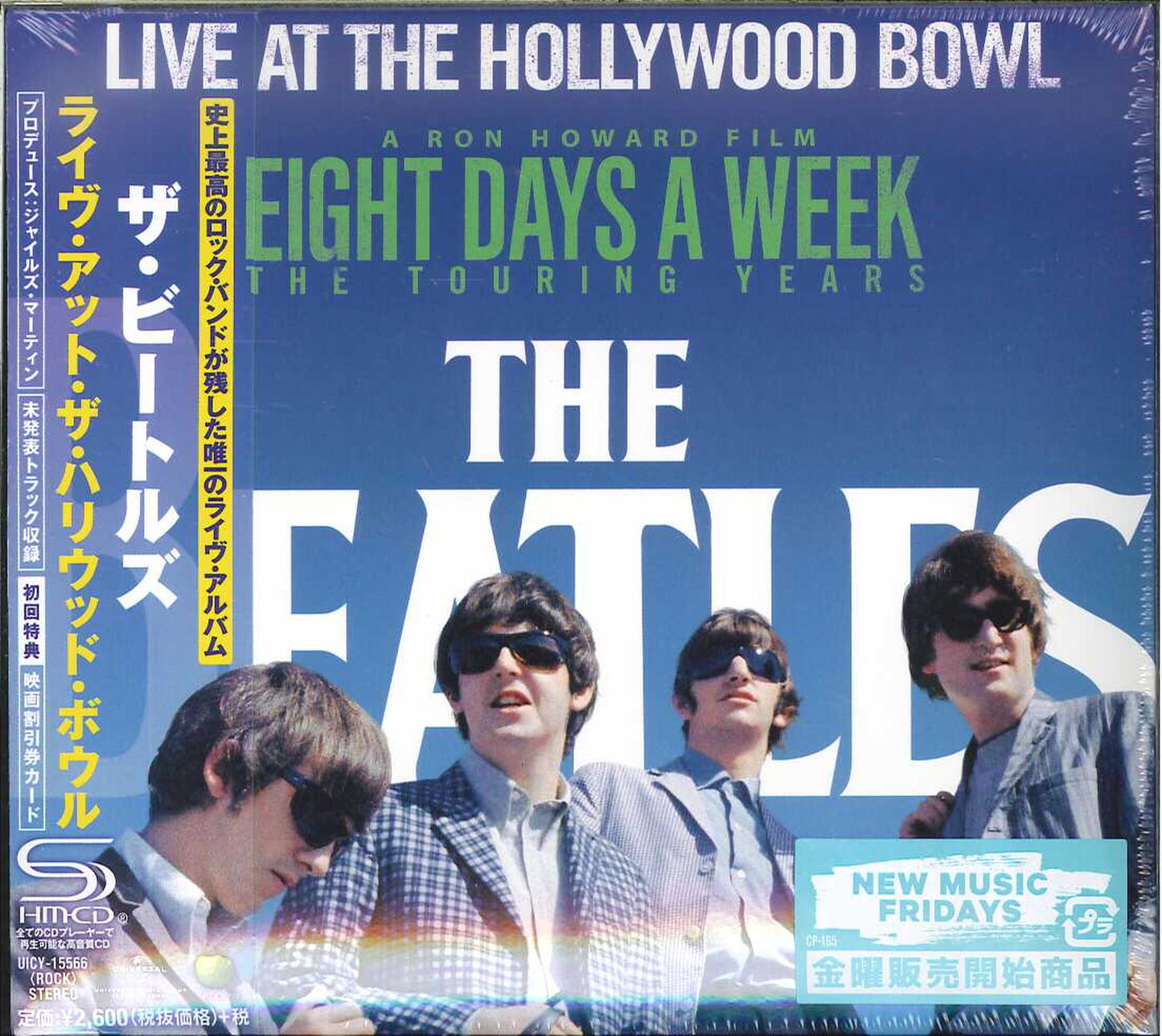 The Beatles - Live At The Hollywood Bowl - Japan  SHM-CD+Book