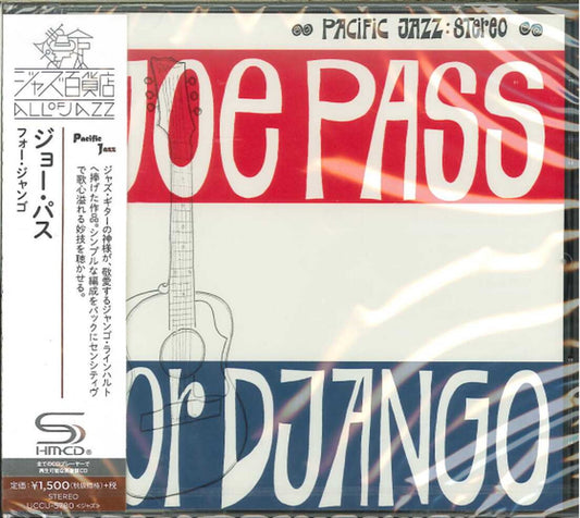 Joe Pass - For Django - Japan  SHM-CD