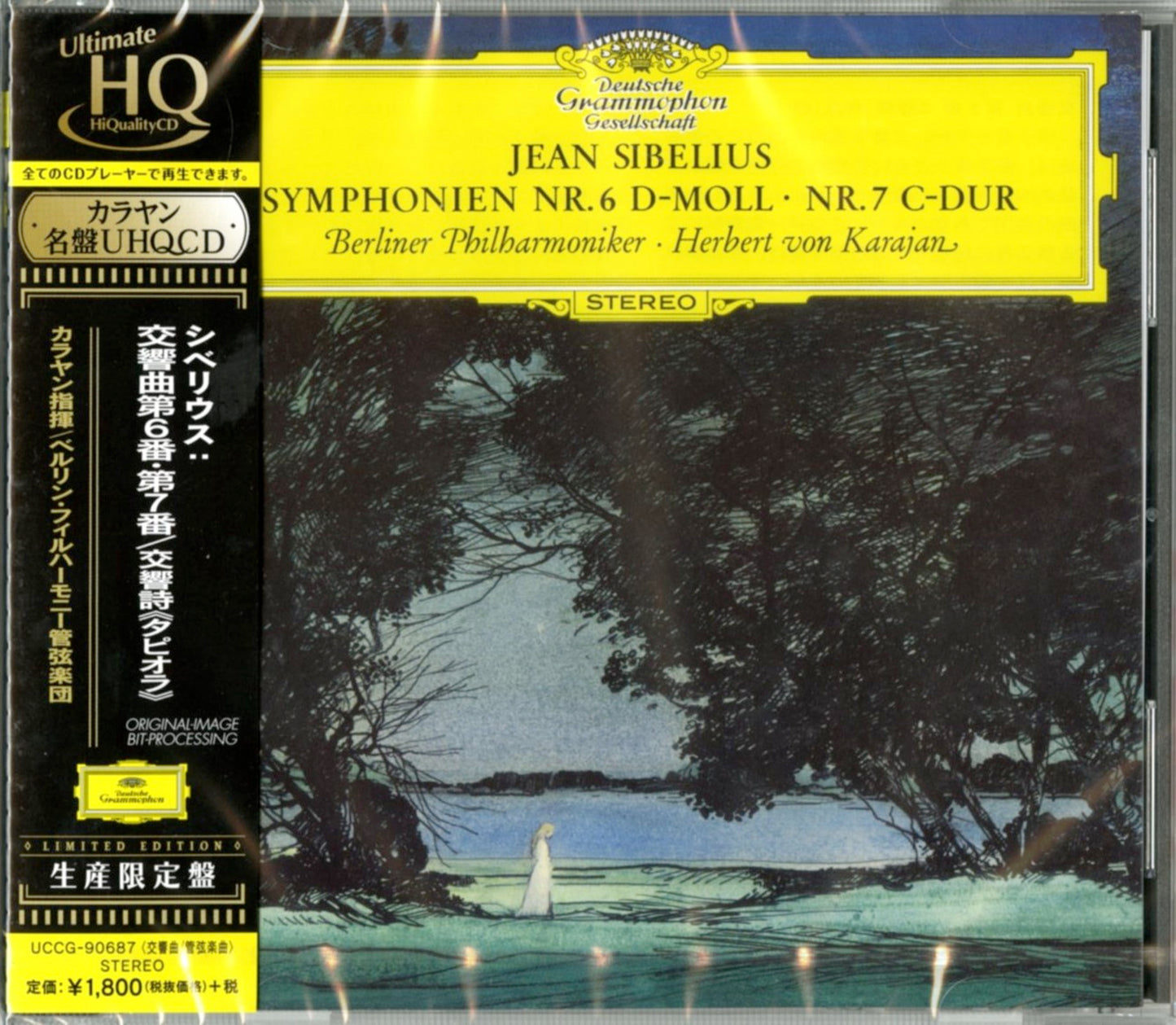 Herbert Von Karajan - Sibelius: Symphonies Nos.6 & 7; Tapiola - Japan  HQCD Limited Edition