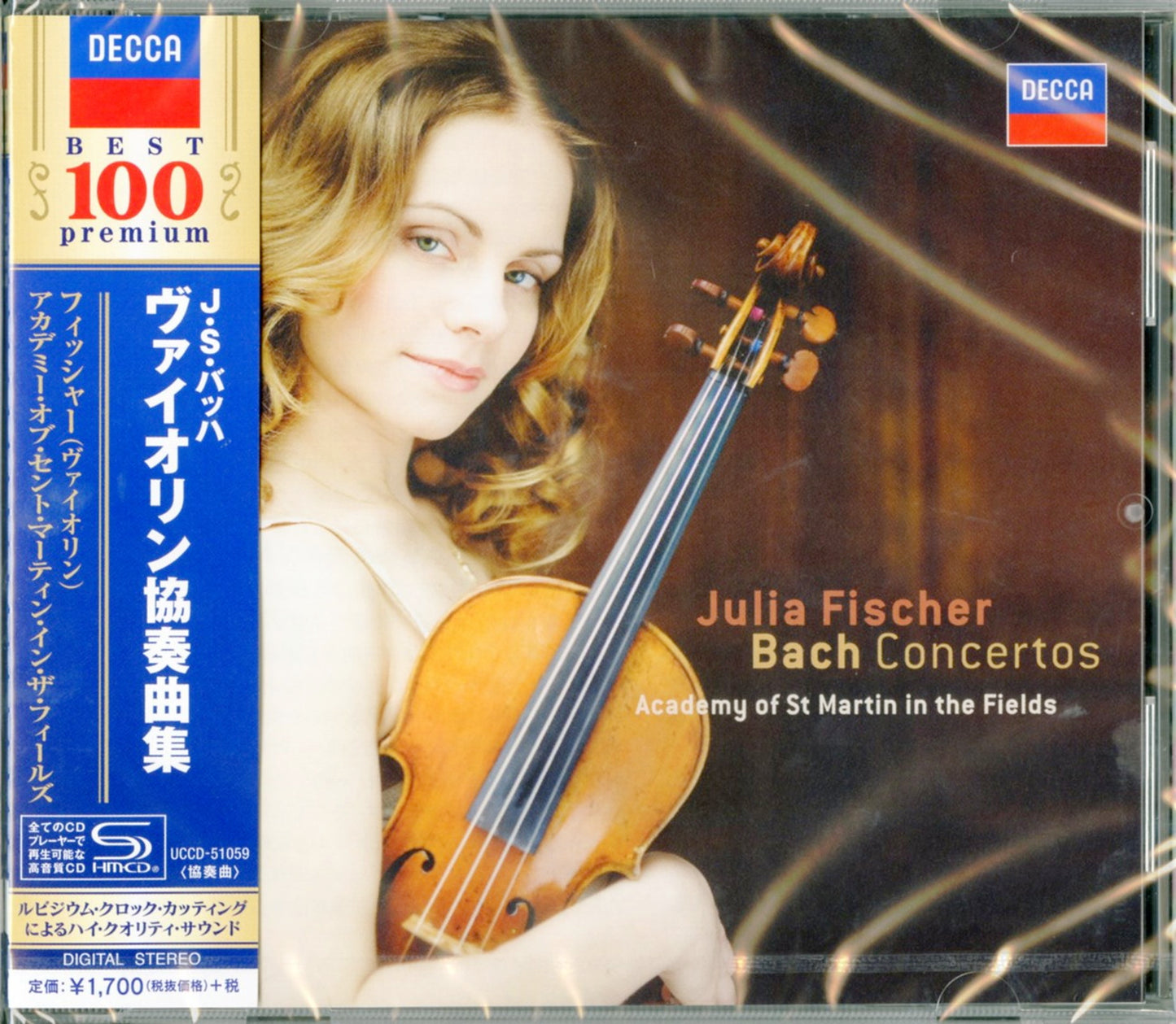 Julia Fischer - Bach: Violin Concertos - Japan  SHM-CD