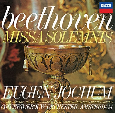 Missa Solemnis In D Major, Op.123 / Eugen Jochum: Royal Concertgebouw Orchestra‐Beethoven (1770-1827) - Japan CD