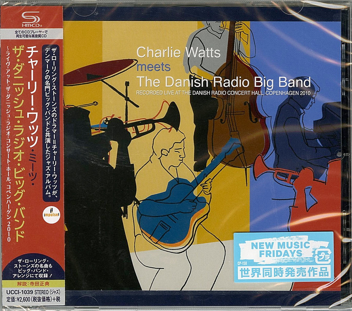 Charlie Watts Meets The Danish Radio Big Band - S/T - Japan  SHM-CD