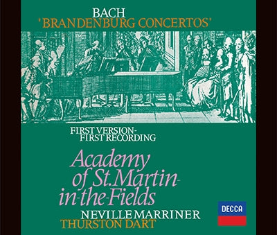Brandenburg Concerto 1-6 / The 4 Orchestra Suites / Sir Neville Marriner / Asmf‐Bach (1685-1750) - Japan 3 CD
