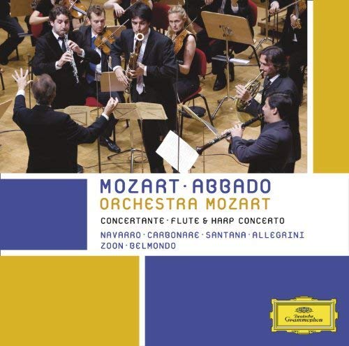 Claudio Abbado - Mozart: Sinfonia Concertante. Flute & Harp Concerto(Live From Teatro Manzoni. Bologna / 2008) - Japan  SHM-CD
