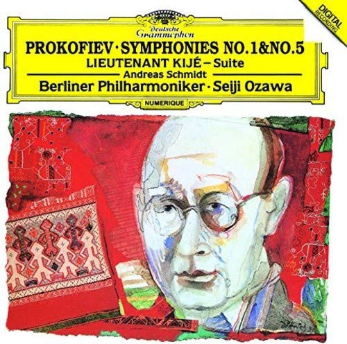 Seiji Ozawa - Prokofiev: Symphonies Nos.1 & 5. Etc. - Japan  SHM-CD