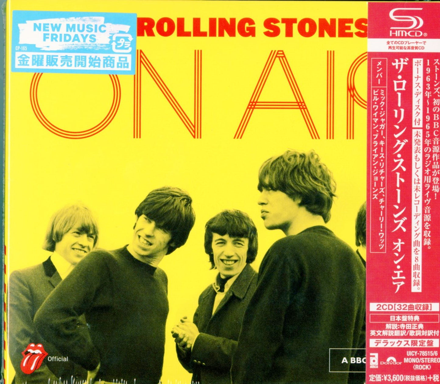 The Rolling Stones - On Air - Japan  2 Digipak SHM-CD Limited Edition