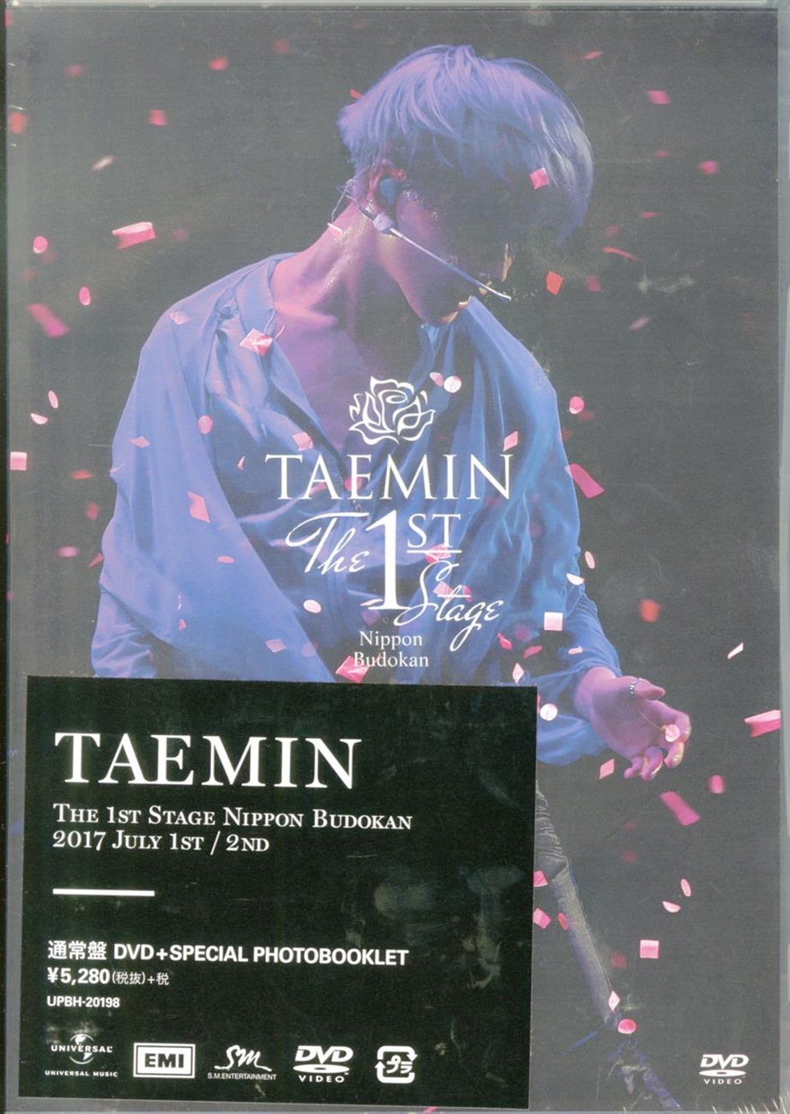 Taemin - Taemin The 1St Stage' Nippon Budokan - Japan DVD+Book – CDs Vinyl  Japan Store DVD