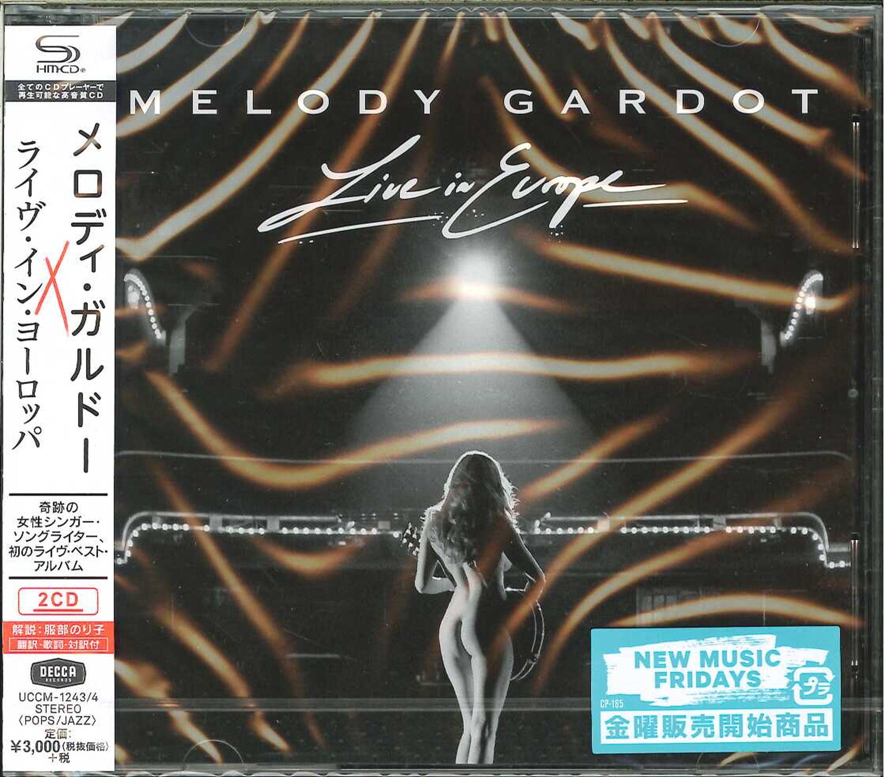 Auckland Villig Utilfreds Melody Gardot - Live In Europe - Japan 2 SHM-CD - CDs Vinyl Japan Store