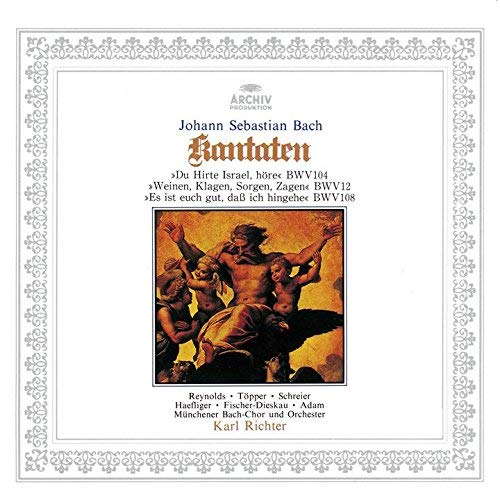 Karl Richter (conductor) - J.S.Bach: Kantaten BWV104.12.108 - Japan CD Limited Edition