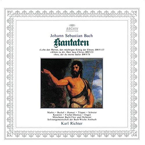 Karl Richter (conductor) - J.S.Bach: Kantaten BWV137.33.78 - Japan CD Limited Edition