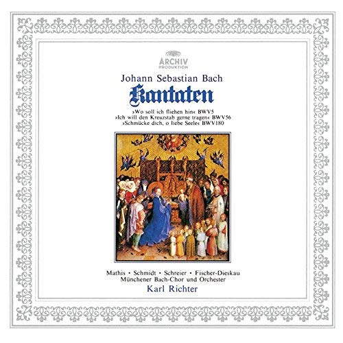 Karl Richter - Bach: Cantatas Bwv 5/56/180 - Japan CD Limited Edition