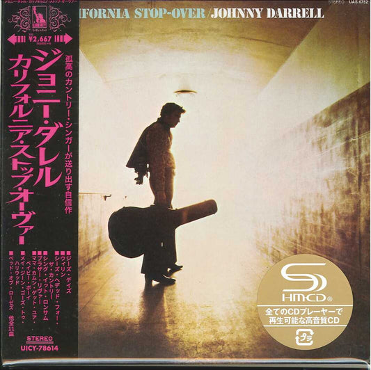 Johnny Darrell - California Stop-Over - Japan  Mini LP CD Limited Edition