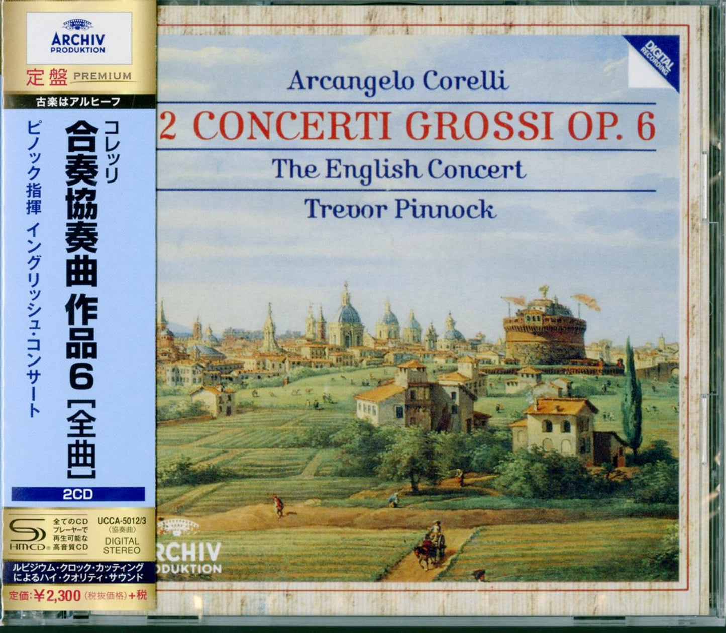 The English Concert - Corelli: 12 Concerti Grossi Op.6 - Japan  2 SHM-CD