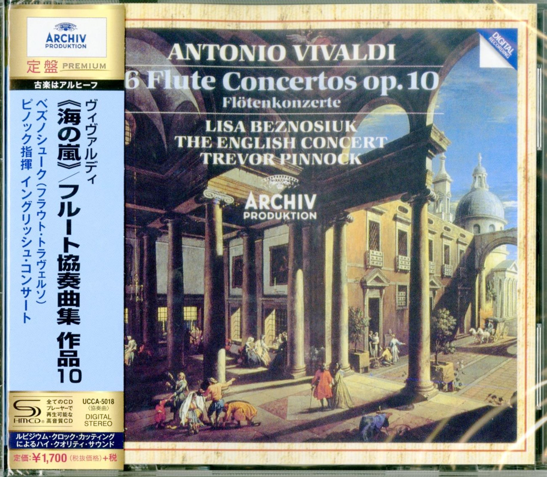 Trevor Pinnock - Vivaldi: Flute Concertos. Op.10 - Japan SHM-CD – CDs ...