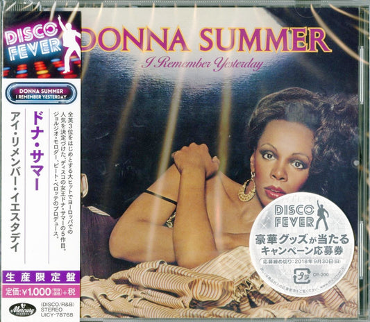 Donna Summer - I Remember Yesterday - Japan  CD Limited Edition