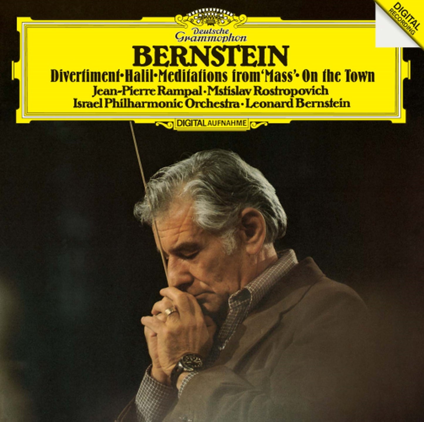 Leonard Bernstein - Bernstein: Divertimento For Orchestra; Halil; Mass: 3 Meditations; On The Town - Japan  UHQCD Limited Edition