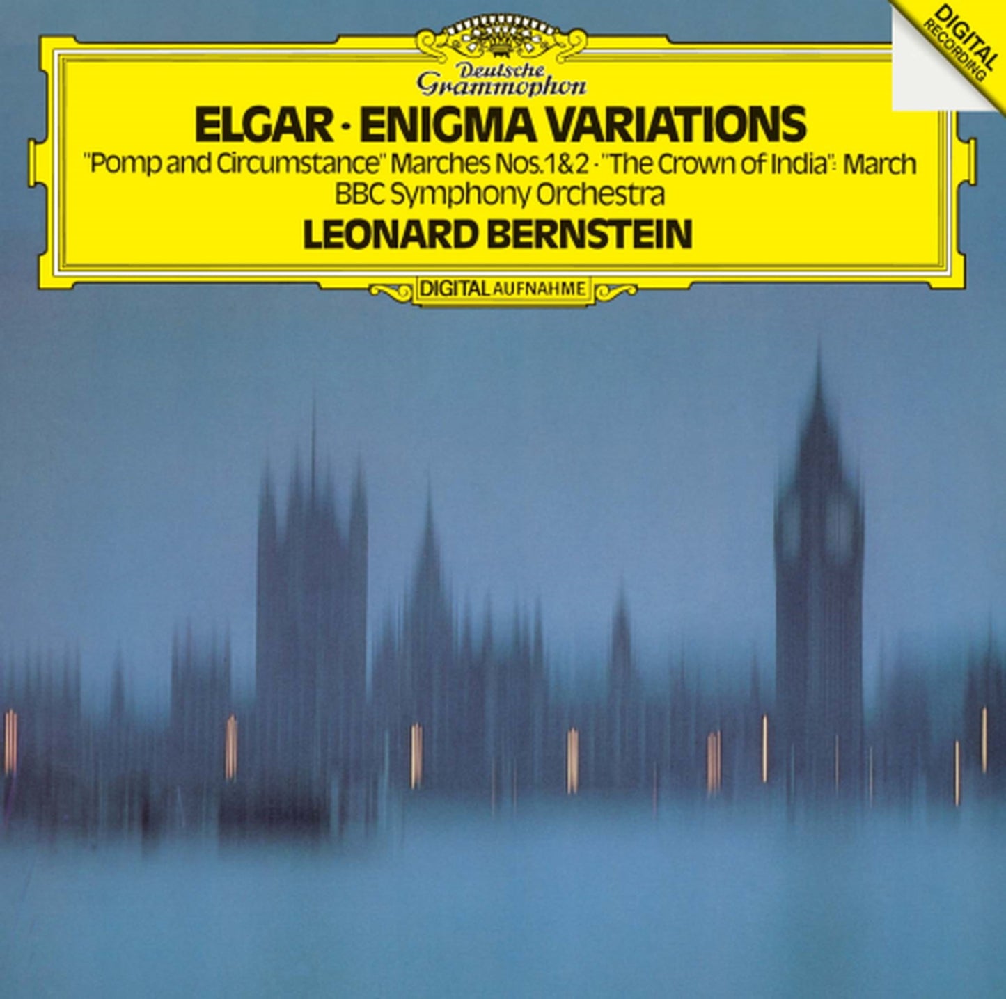 Leonard Bernstein - Elgar: Enigma Variations Pomp And Circumstance March No. 1 & 2 - Japan  UHQCD Limited Edition