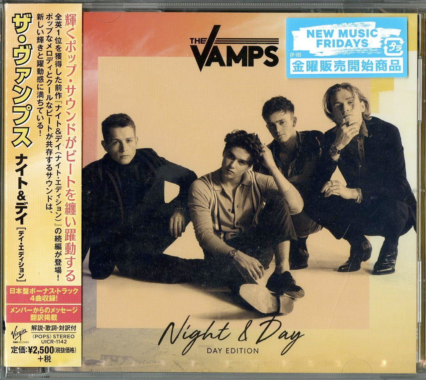 The Vamps - Night & Day - Japan  CD Bonus Track