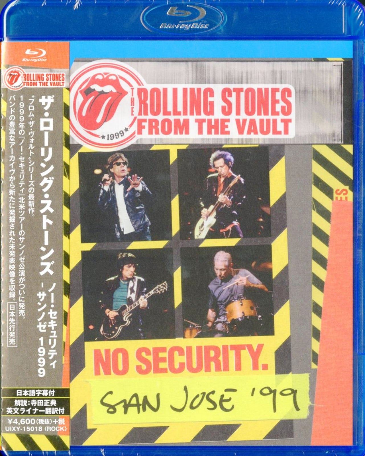 The Rolling Stones - From The Vault: No Secutiry - San Jose 1999 - Blu-ray