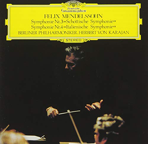 Herbert Von Karajan - Mendelssohn: Symphonies Nos.3 & 4 - Japan  SHM-CD