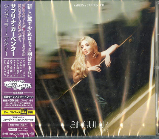Sabrina Carpenter - Singular Act 1 - Japan  CD Bonus Track