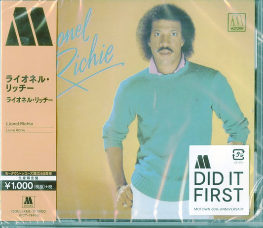 Lionel Richie - S/T - Japan  CD Limited Edition