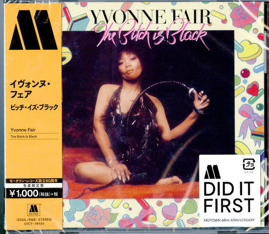 Yvonne Fair - The Bitch Is Black - Japan  CD Limited Edition
