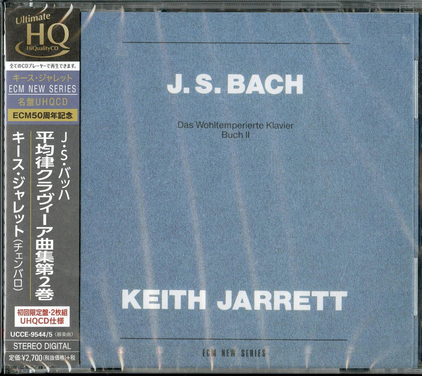 Keith Jarrett - Bach: Well-Tempered Clavier Book 2 - 2 UHQCD Limited Edition