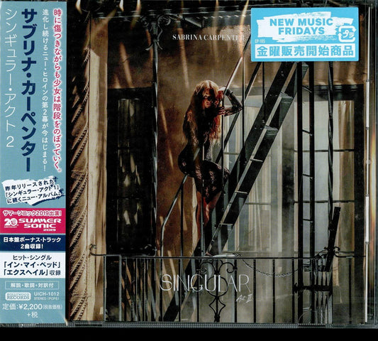 Sabrina Carpenter - Cinguler Act 2 - Japan CD