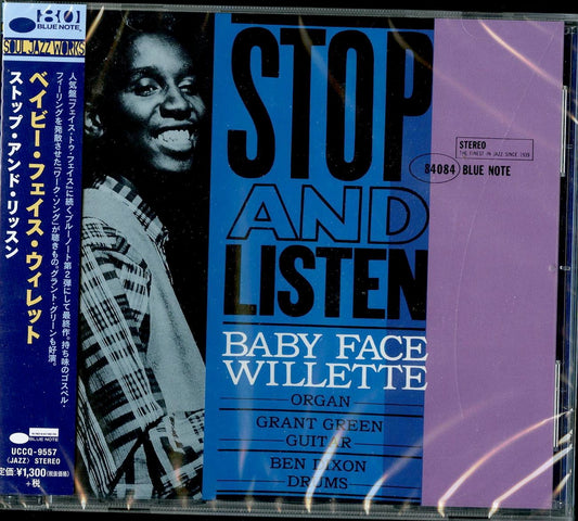 Baby Face Willette - Stop And Listen (Release year: 2019) - Japan  CD Limited Edition
