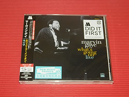 Marvin Gaye - What'S Going On Live - Japan  SHM-CD