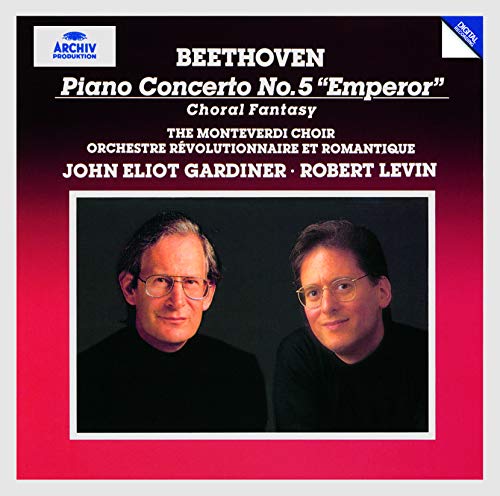 Robert Levin - Beethoven: Piano Concertos Nos. 5 / Choral Fantasy - Japan  UHQCD Limited Edition