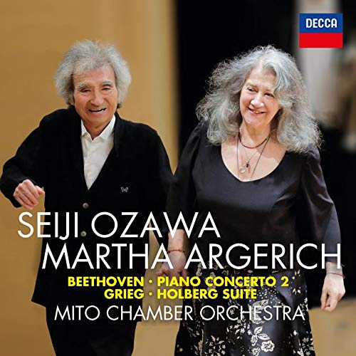 Seiji Ozawa & Martha Argerich - Beethoven: Piano Concerto No.2 - Japan  UHQCD Limited Edition