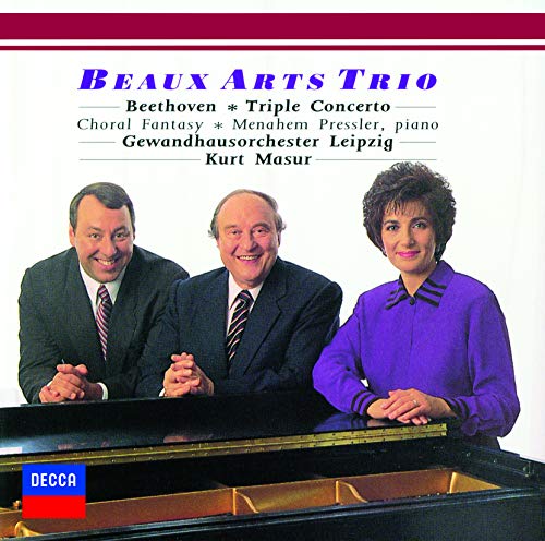 Beaux Arts Trio - Beethoven: Triple Concerto. Choral Fantasy - Japan  UHQCD Limited Edition