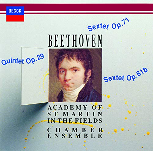 Academy Of St. Martin In The Fields Chamber Ensemble - Beethoven: Quintet Op.29. Sextet Opp.71 & 81B - Japan  UHQCD Limited Edition