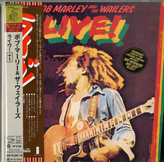 Bob Marley & The Wailers - Live! - Japan  Mini LP SHM-CD Limited Edition