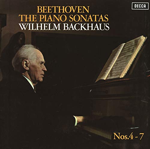 Wilhelm Backhaus - Beethoven: Piano Sonatas Nos.4 -7 - Japan  UHQCD Limited Edition