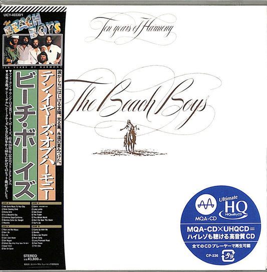 The Beach Boys - Ten Years Of Harmony - Japan  2 Mini LP UHQCD Limited Edition
