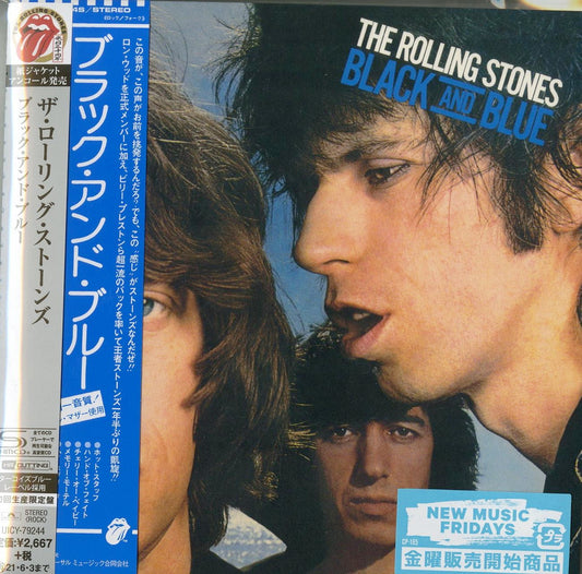 The Rolling Stones - Black And Blue - Japan  Mini LP SHM-CD Limited Edition