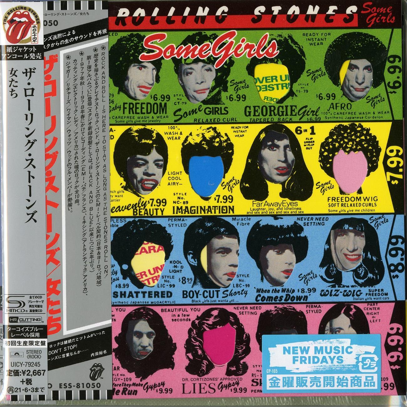 The Rolling Stones - Some Girls - Japan  Mini LP SHM-CD Limited Edition