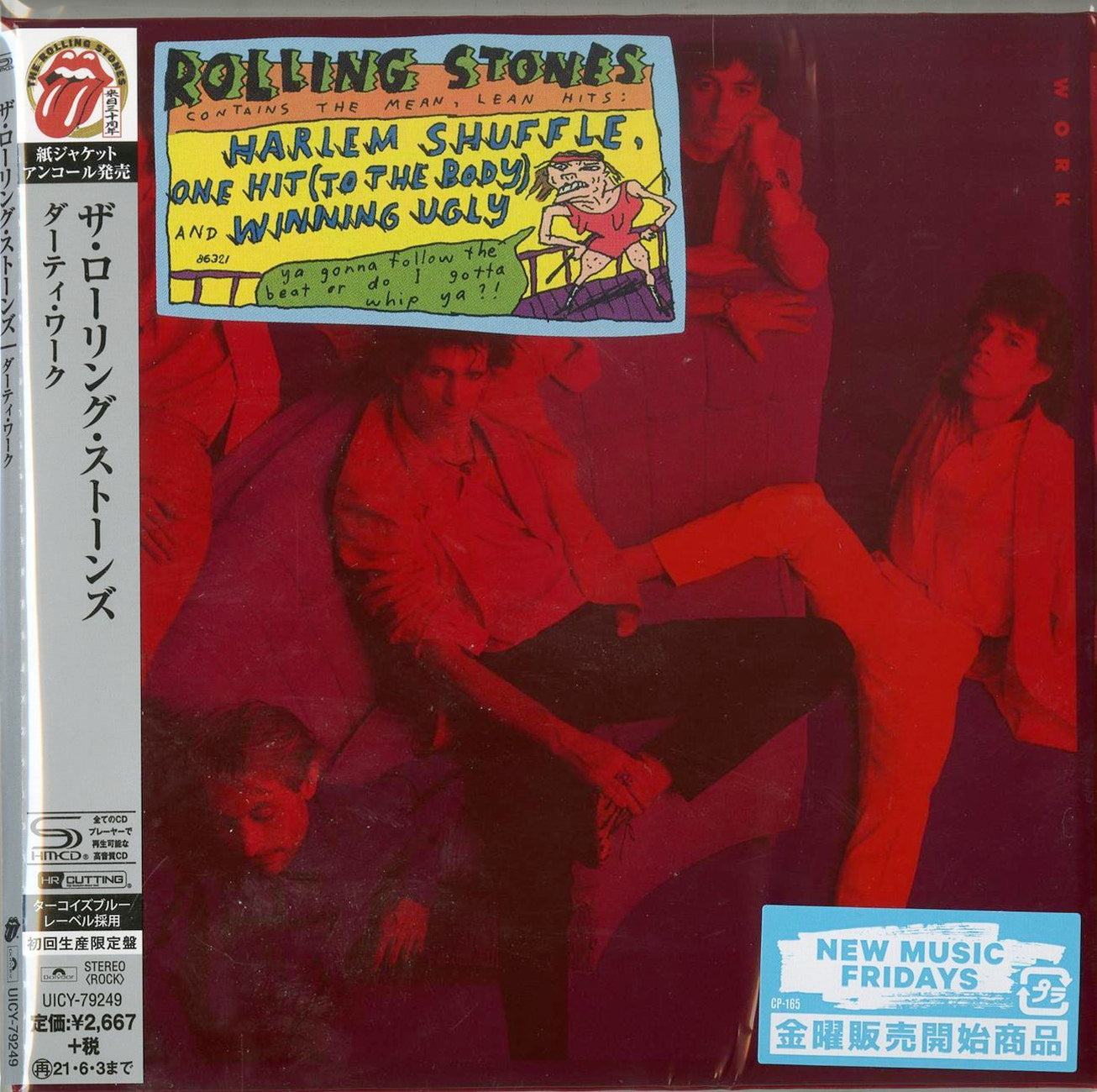 The Rolling Stones - Dirty Work - Japan  Mini LP SHM-CD Limited Edition