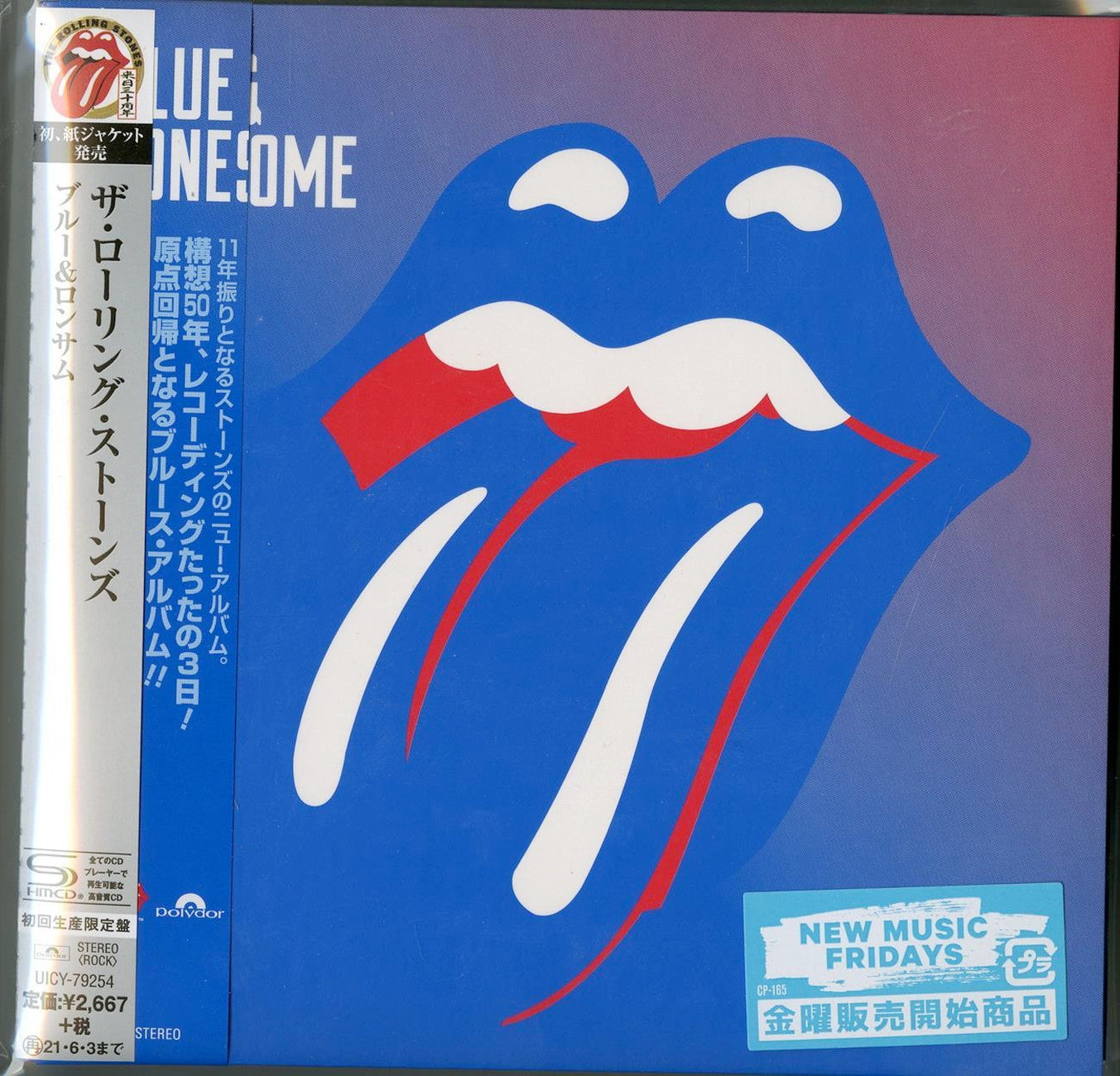 The Rolling Stones - Blue & Lonesome - Japan Mini LP SHM-CD Limited Edition