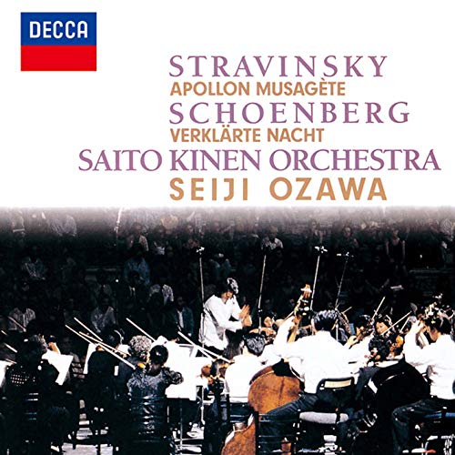 Seiji Ozawa - Schoenberg: Verklarte Nacht / Stravinsky: Apollon Musagete - Japan  UHQCD Limited Edition