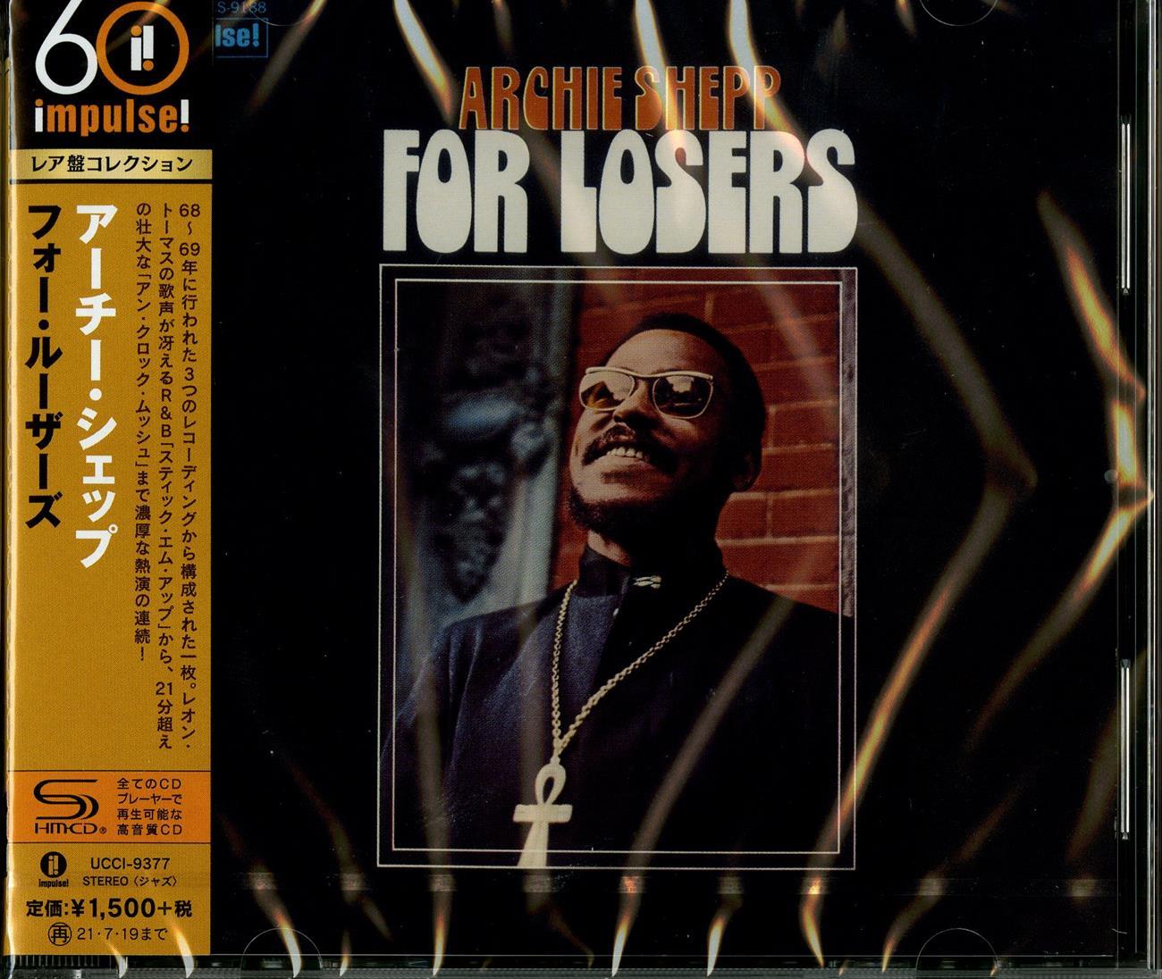 Archie Shepp - For Losers - Japan  SHM-CD Limited Edition