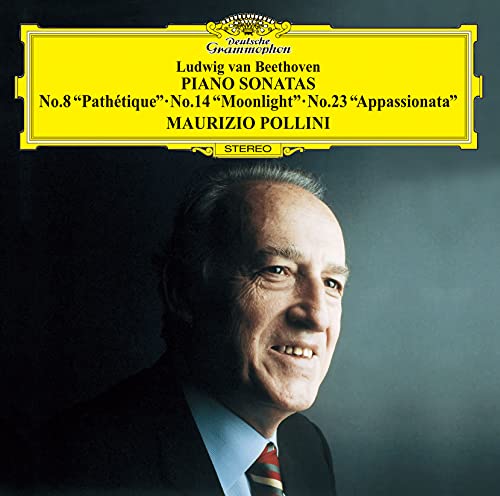 Maurizio Pollini - Beethoven: Piano Sonatas Nos.8. 14 & 23 - Japan  SHM-CD
