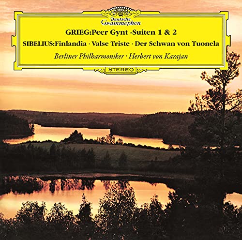 Herbert Von Karajan - Grieg: Peer Gynt -Suiten 1&2 / Sibelius: Finlanda. Valse Triste. Der Schwan Von Tuonela - Japan  SHM-CD