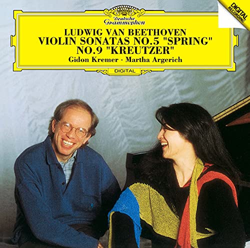 Gidon Kremer - Beethoven: Violin Sonatas No.5 Spring & No.9 Kreutzer - Japan  SHM-CD