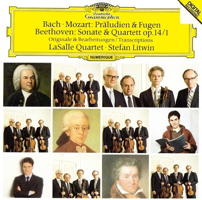 Rasa-Rugengakusizyuusoudan,Stefan Litwin - Last Album - Bach/Mozart: Preludes and Fugues, Beethoven: Piano Sonata No. 9 (for string quartet), etc. - Japan CD